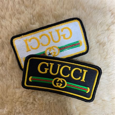 authentic gucci patches|gucci patches for men.